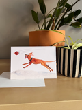 Howl-idays Greeting Card